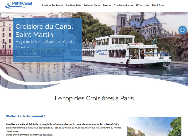 Cruises on the Seine from Paris Canal